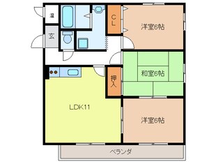 フォーレストヒル　Sの物件間取画像